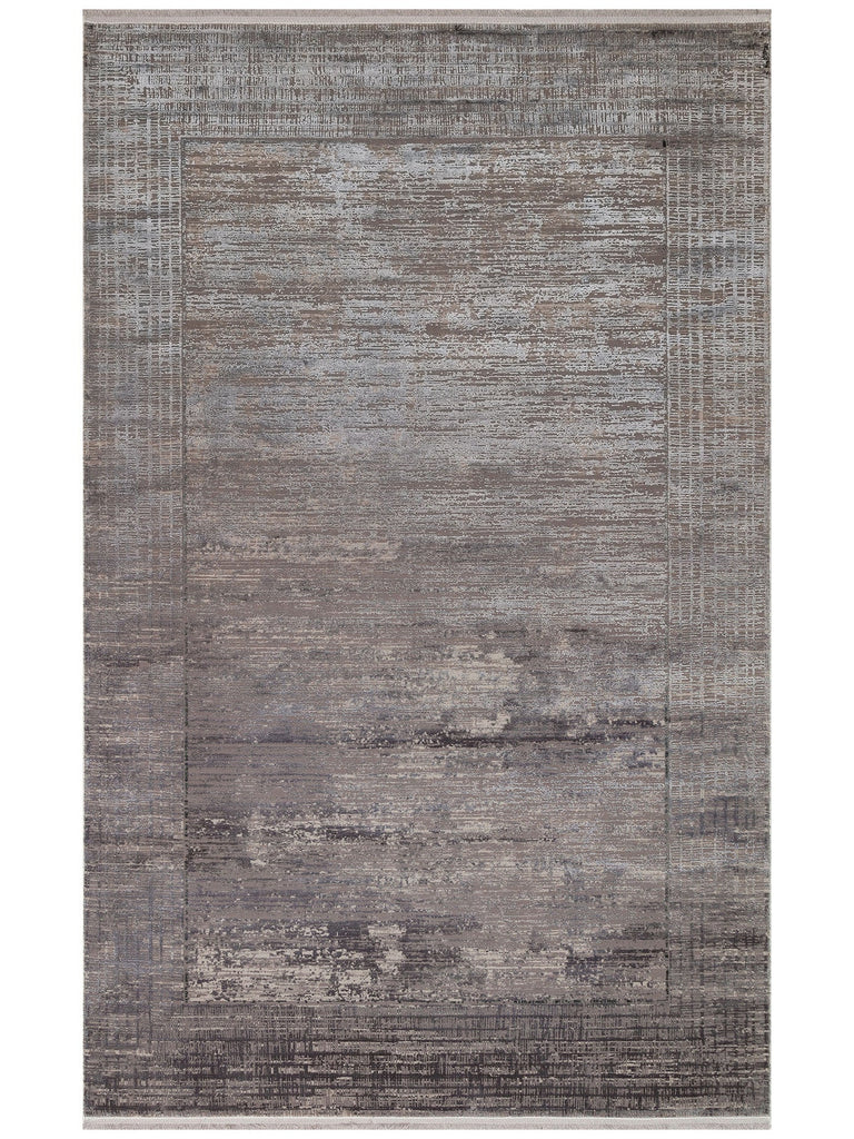 Elegant Dyed Özel Işıltılı Yüksek Kaliteli Sık Dokuma Salon Oturma Odası Koridor Modern Halı 02 D.GREY