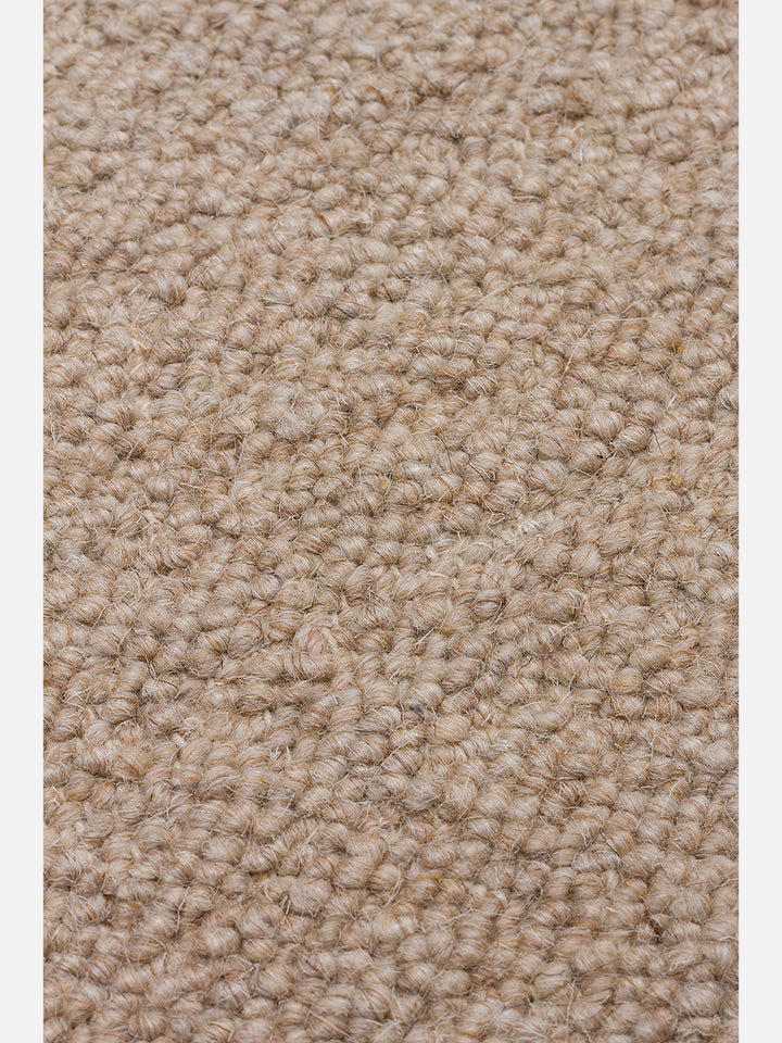 Agra Serisi Yün Polyester ve Pamuk Karışımı El Dokuma Halı BEIGE - Carpetdocia