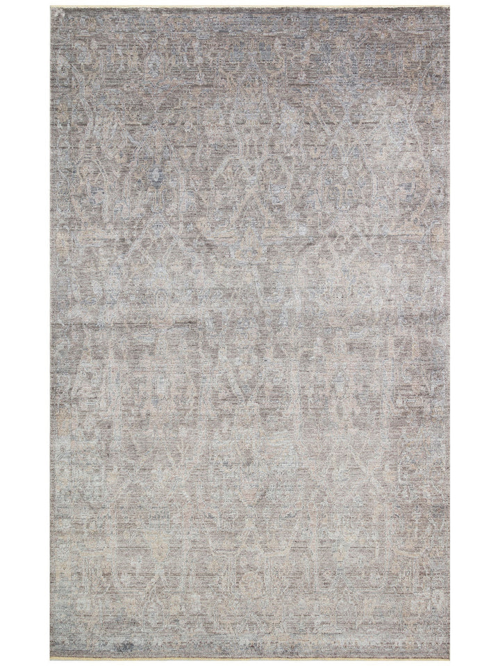 Çırağan %100 Naturel Özel Işıltılı El Emeği ile Özel Tezgahlarda Üretilen TENCEL™ Uşak Halısı 1ANTBZ - Carpetdocia