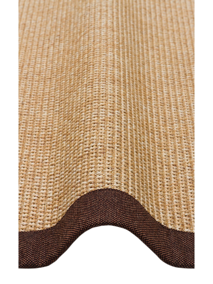 Dream Bordürlü İç ve Dış Mekan Kullanımına Uygun Hav Vermeyen Kolay Temizlenebilir Sisal Halı 2702GB - Carpetdocia