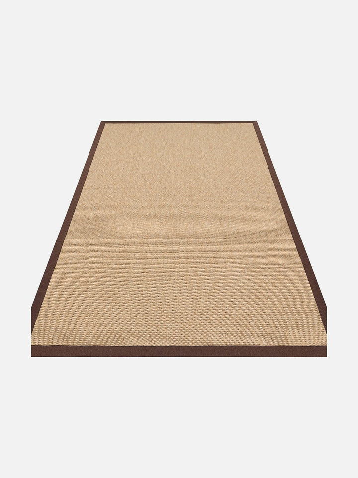 Dream Bordürlü İç ve Dış Mekan Kullanımına Uygun Hav Vermeyen Kolay Temizlenebilir Sisal Halı 2702GB - Carpetdocia