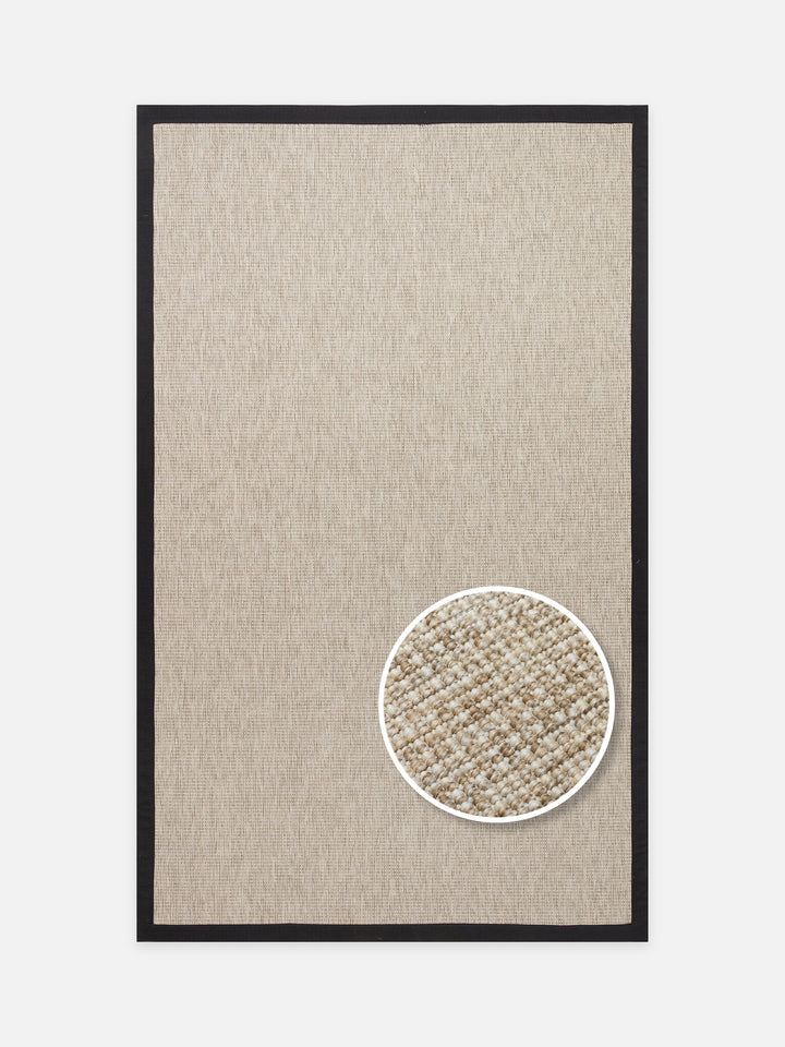 Dream Bordürlü İç ve Dış Mekan Kullanımına Uygun Hav Vermeyen Kolay Temizlenebilir Sisal Halı 2703LB - Carpetdocia - kusbakisi