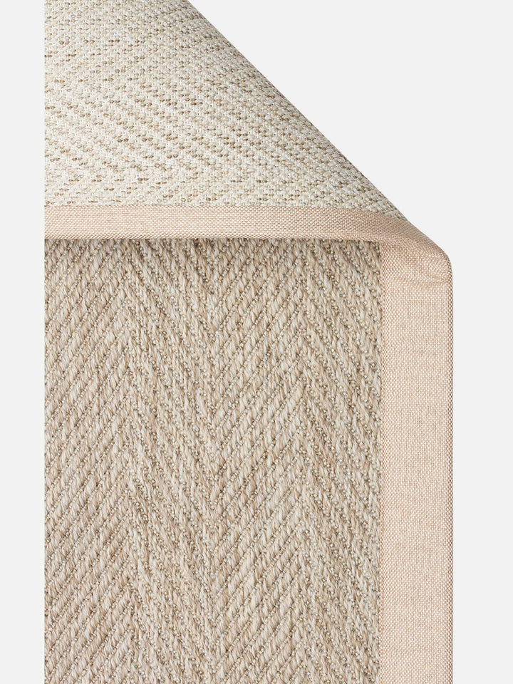 Dream Bordürlü İç ve Dış Mekan Kullanımına Uygun Hav Vermeyen Kolay Temizlenebilir Sisal Halı 2704LBBB - Carpetdocia