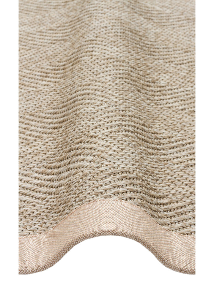 Dream Bordürlü İç ve Dış Mekan Kullanımına Uygun Hav Vermeyen Kolay Temizlenebilir Sisal Halı 2704LBBB - Carpetdocia