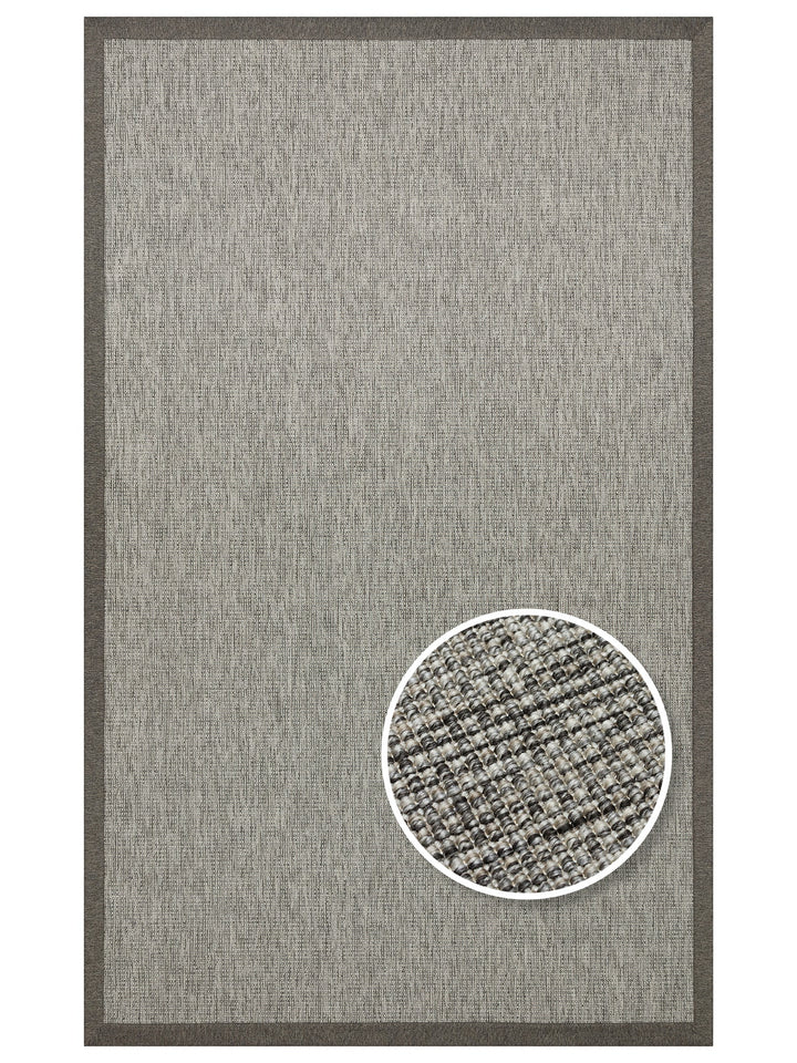 Dream Bordürlü İç ve Dış Mekan Kullanımına Uygun Hav Vermeyen Kolay Temizlenebilir Sisal Halı 2705GB - Carpetdocia