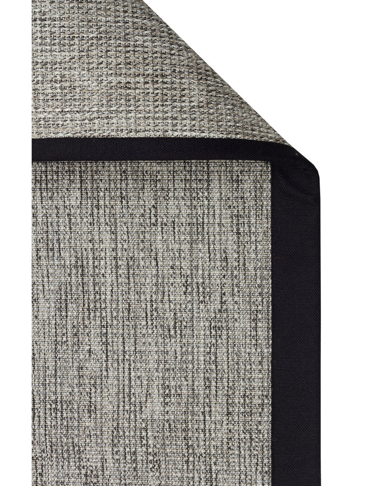 Dream Bordürlü İç ve Dış Mekan Kullanımına Uygun Hav Vermeyen Kolay Temizlenebilir Sisal Halı 2705GBLACK - Carpetdocia