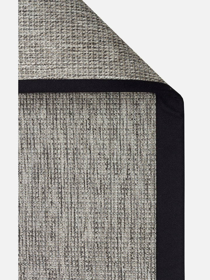 Dream Bordürlü İç ve Dış Mekan Kullanımına Uygun Hav Vermeyen Kolay Temizlenebilir Sisal Halı 2705GBLACK - Carpetdocia