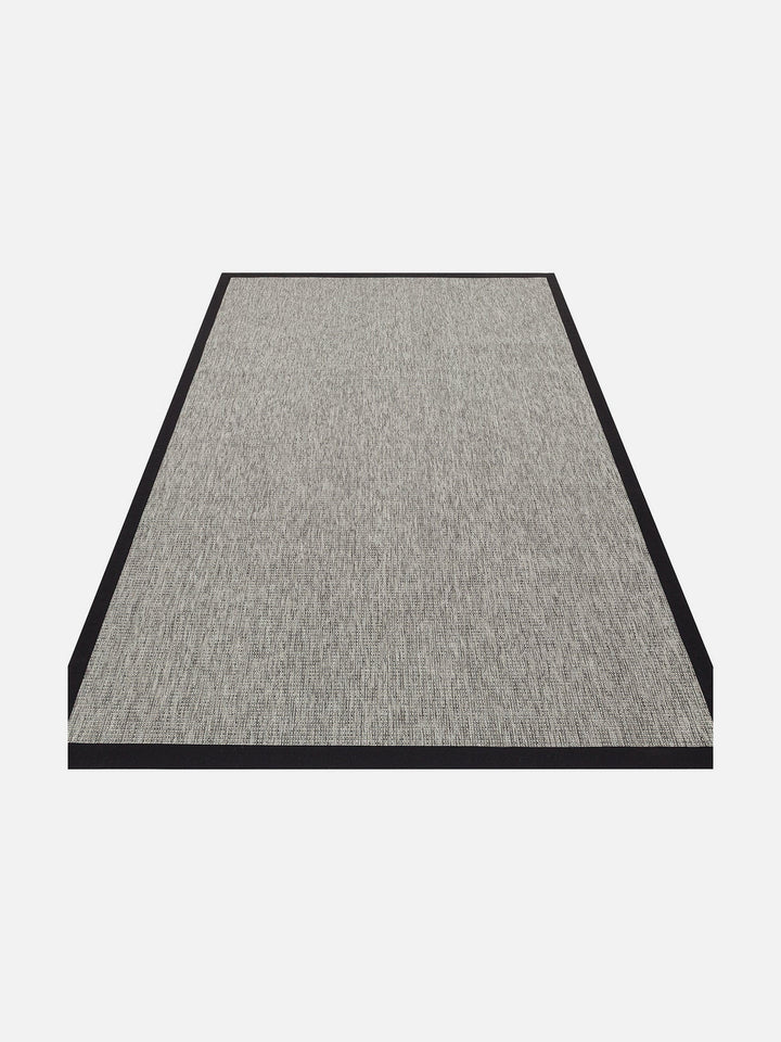 Dream Bordürlü İç ve Dış Mekan Kullanımına Uygun Hav Vermeyen Kolay Temizlenebilir Sisal Halı 2705GBLACK - Carpetdocia