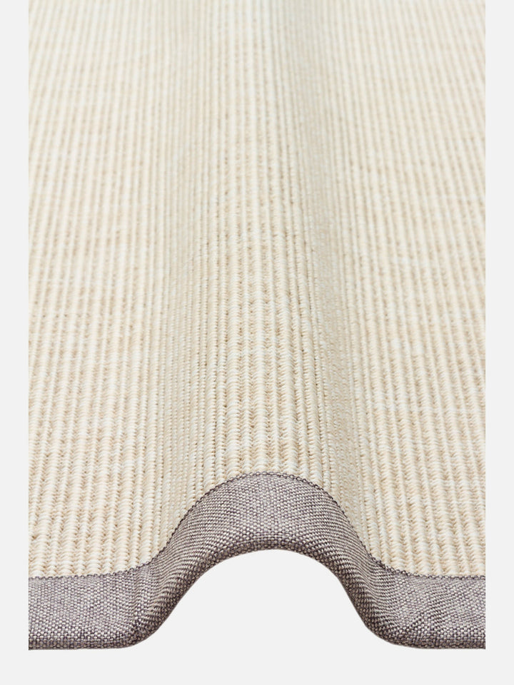 Dream Bordürlü İç ve Dış Mekan Kullanımına Uygun Hav Vermeyen Kolay Temizlenebilir Sisal Halı 2706CBG - Carpetdocia