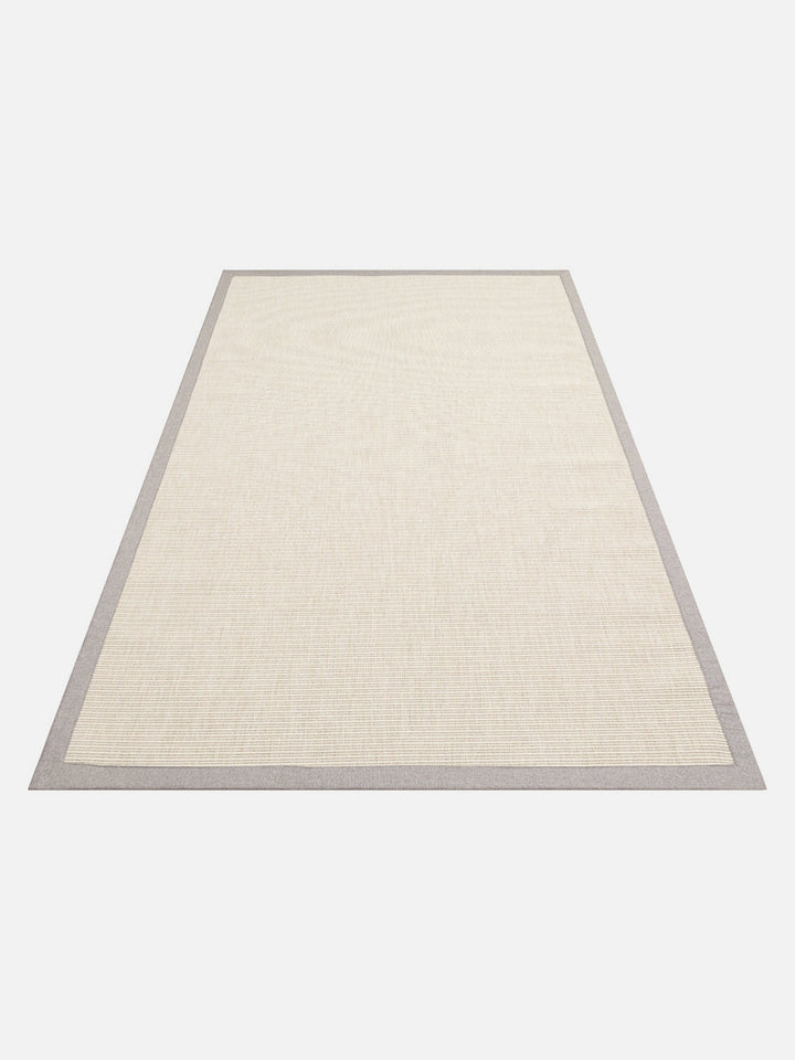 Dream Bordürlü İç ve Dış Mekan Kullanımına Uygun Hav Vermeyen Kolay Temizlenebilir Sisal Halı 2706CBG - Carpetdocia