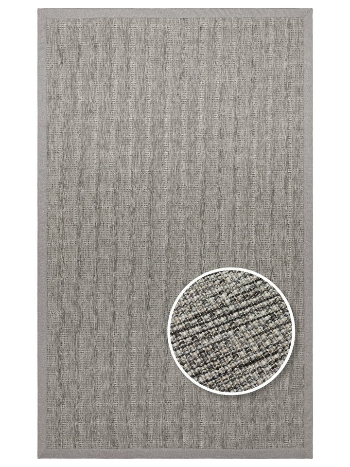 Dream Bordürlü İç ve Dış Mekan Kullanımına Uygun Hav Vermeyen Kolay Temizlenebilir Sisal Halı 275GBG - Carpetdocia