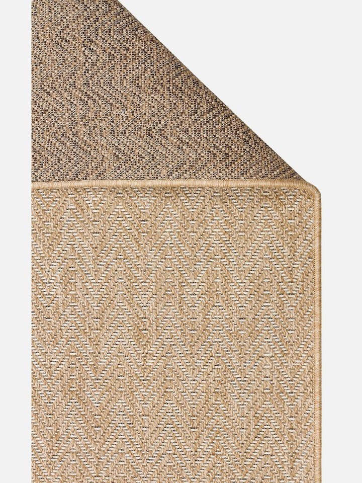 Dream İç ve Dış Mekan Kullanımına Uygun Kolay Temizlenebilir Sisal Görünümlü Halı 02 NATURAL WHITEXW - Carpetdocia