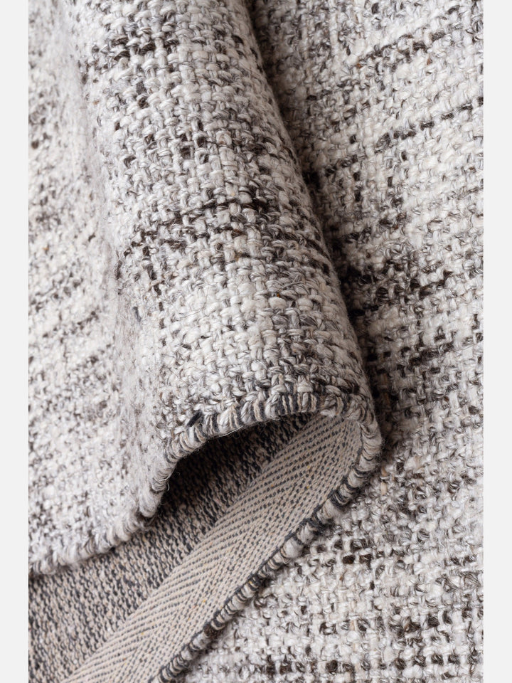 Marrakech Serisi Krem-Koyu Gri (Cream Dark Grey) El Dokuma Halı