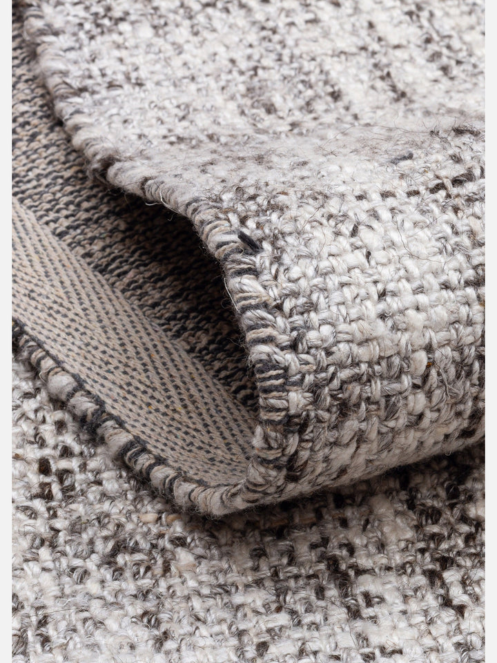 Marrakech Serisi Krem-Koyu Gri (Cream Dark Grey) El Dokuma Halı