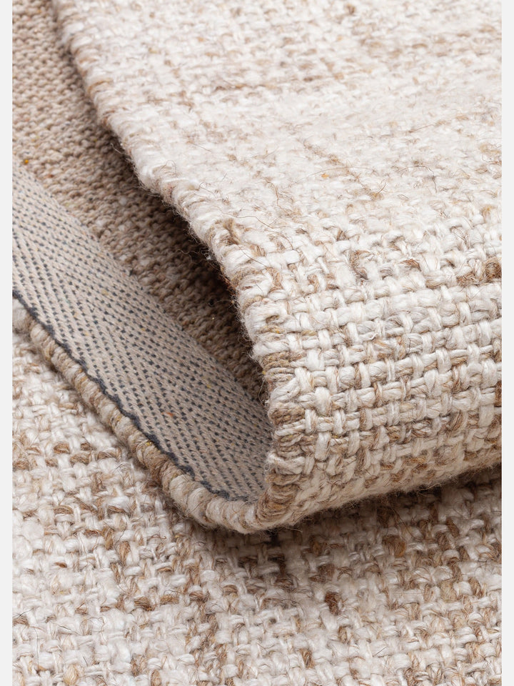 Marrakech Serisi Krem-Açık Kahve (Cream Light Brown) El Dokuma Halı