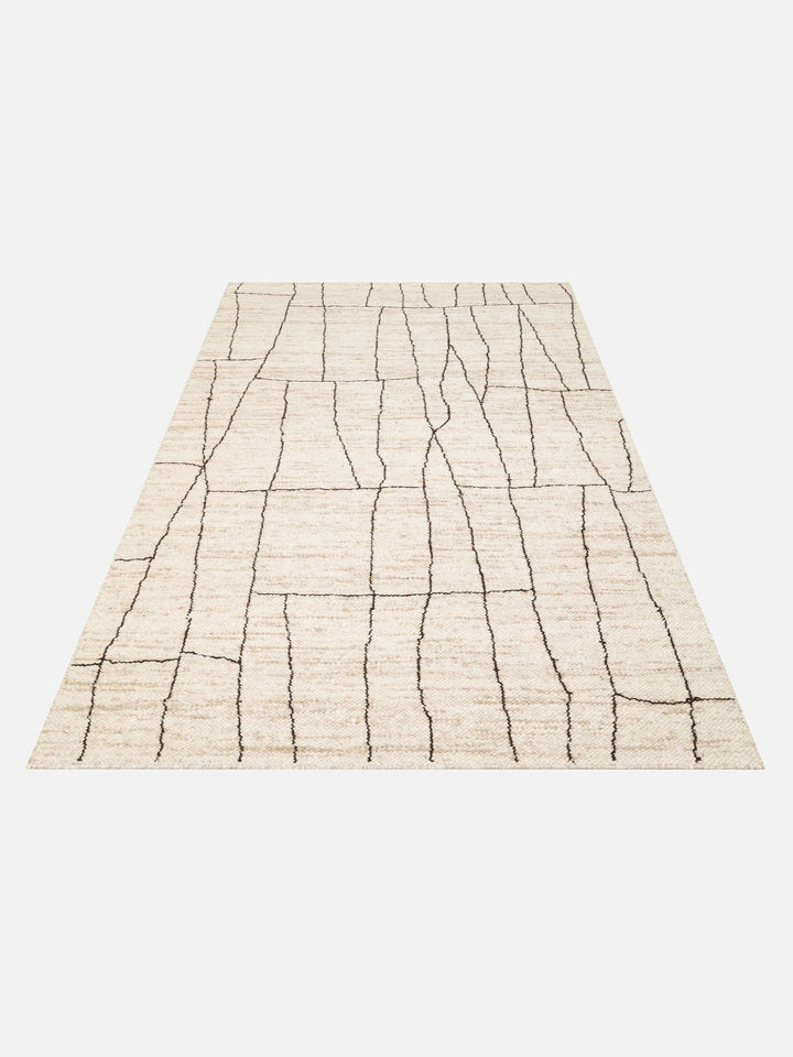 Cordoba Serisi Krem (Cream) El Dokuma Kilim