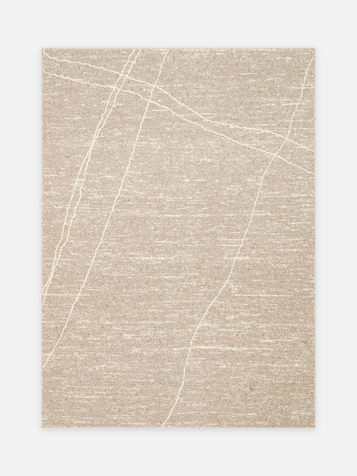 Cordoba Serisi Bej (Beige) El Dokuma Kilim - kusbakisi