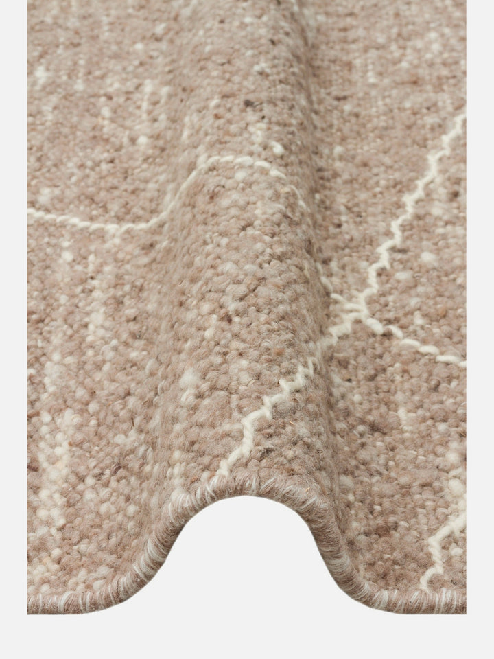 Cordoba Serisi Bej (Beige) El Dokuma Kilim