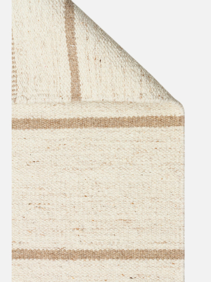 Cordoba Serisi Fildişi-Bej (Ivory Beige) El Dokuma Kilim