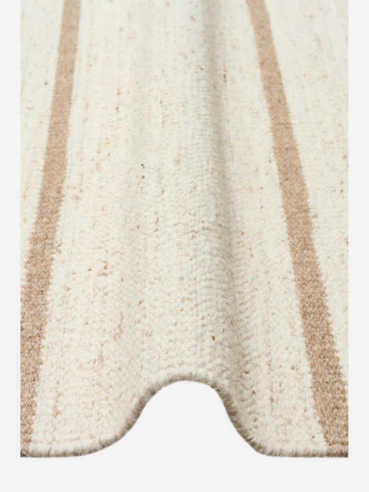 Cordoba Serisi Fildişi-Bej (Ivory Beige) El Dokuma Kilim