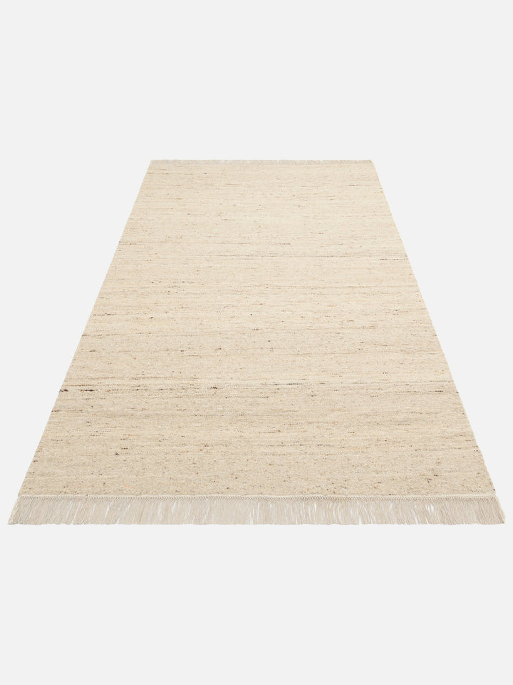 Cordoba Serisi Krem-Kahve (Cream Brown) El Dokuma Kilim