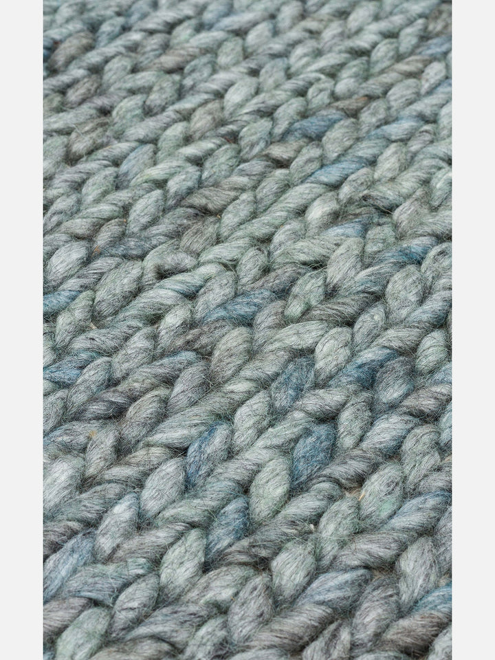 Woolstar %100 Naturel Kazak Desenli Salon Oturma Odası Koridor Antre El Dokuma Örgü Halı ARONA - Carpetdocia