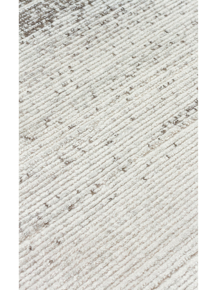 Sahara Series Viscose Blend Shiny Stylish Living Room Carpet 01 CREAM GREY