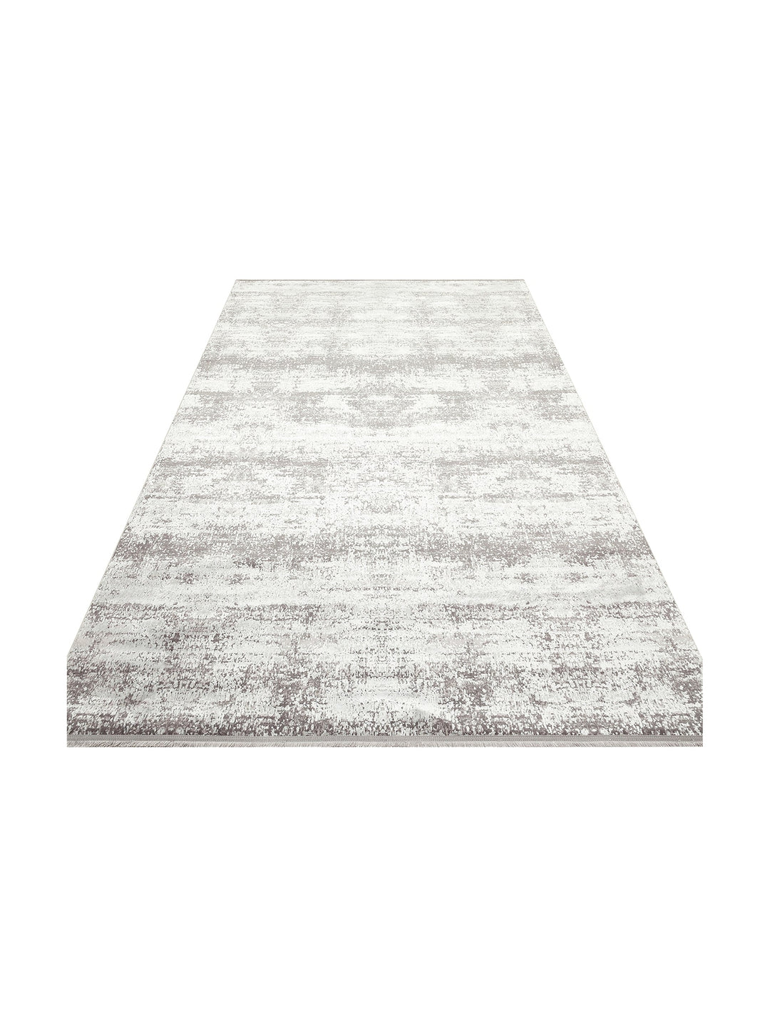 Smooth Washable Non-Slip Shiny Living Room Hallway Fine Woven Modern Carpet 112 GREY