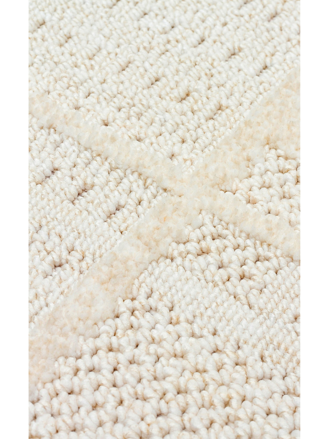 Style Fluff Dust Vezmez Soft Textured Living Room Hall Hallway Entrance Modern Carpet 03 WHITE