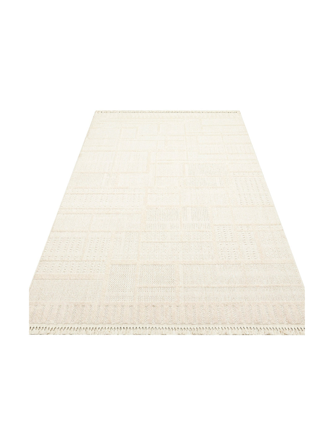 Style Fluff Dust Vezmez Soft Textured Living Room Hall Hallway Entrance Modern Carpet 04 BEIGE GREY