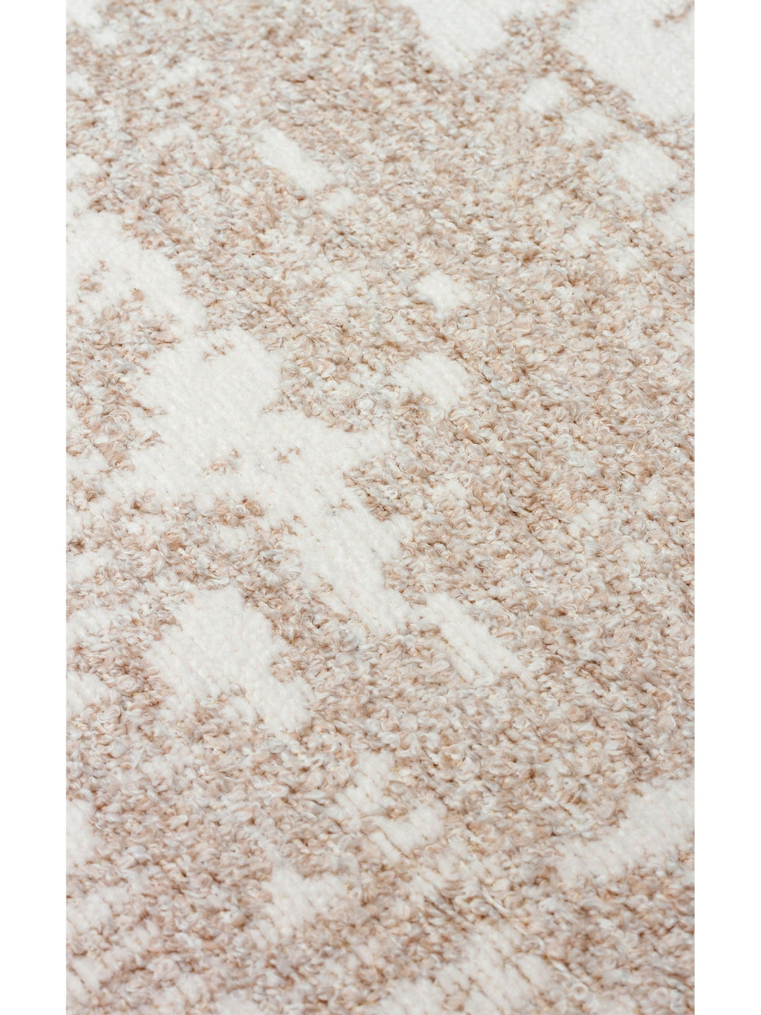 Atacama Cotton Non-Slip Based Living Room Corridor Entrance Kitchen Fine Woven Modern Carpet 06IVORCREAM