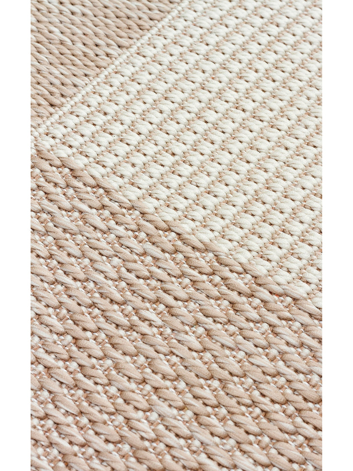 Resort Cotton Non-Slip Based Living Room Corridor Entrance Kitchen Stylish Rug 01 BEIGE