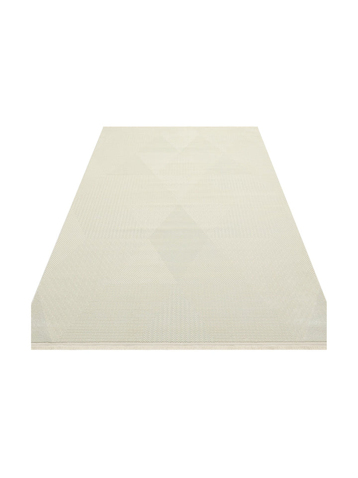 Smooth Fluff Dust-Free Modern Carpet LUX 02 CREAM