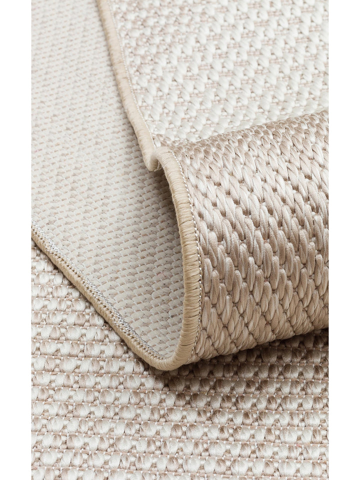 Resort Pamuklu Kaymaz Tabanlı Oturma Odası Koridor Antre Mutfak Şık Kilim 03 BEIGE