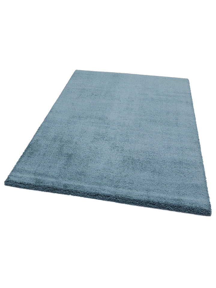 Peluche Fluff Dust-Free Soft Modern Living Room Hallway Fluffy Shaggy Carpet 1006 MARINE