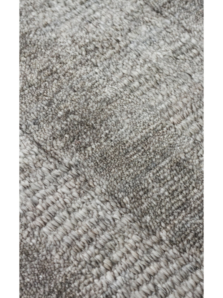 Brasilia El Emeğiyle Üretilen Modern Sade Şık TENCEL™ Özel Kara Tezgah Halısı 01 ANTHRACITE