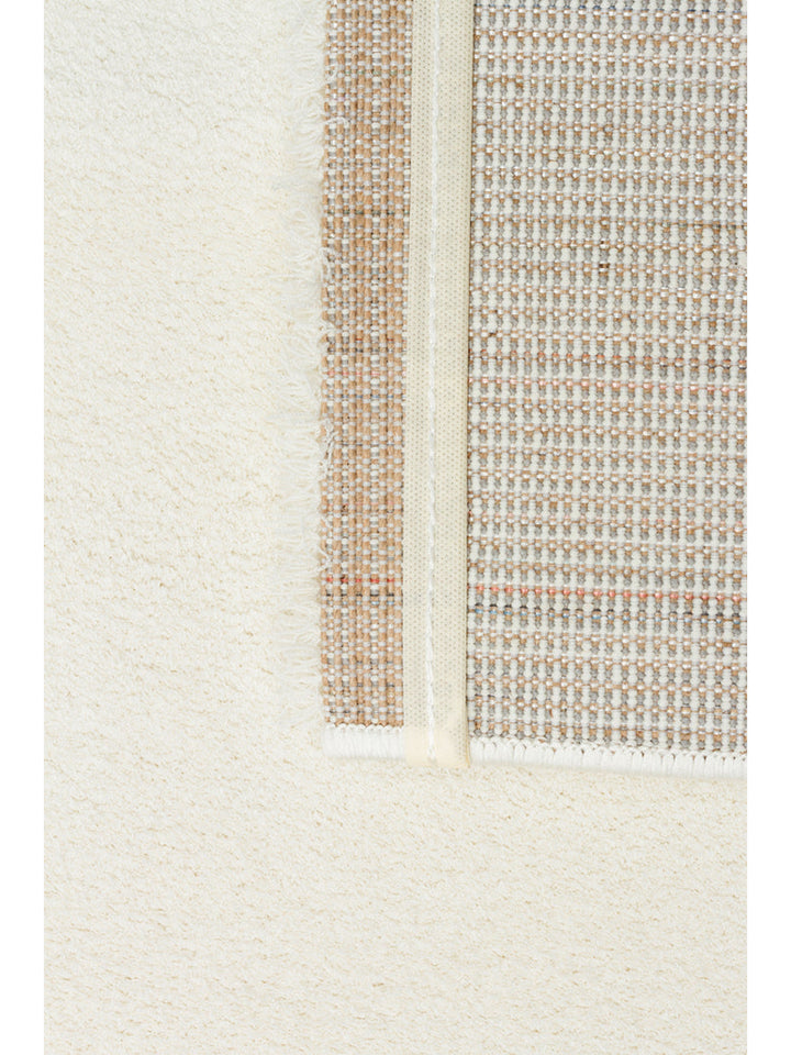 Peace Hav Staubabweisender Weicher Sanft Berührender Feiner Shaggy Teppich 01 WEISS