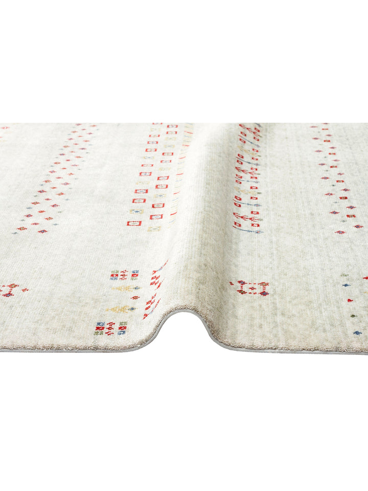 Oushak Carnaval 100% Natural Easy to Clean Handmade Tencel Modern Uşak Carpet 06BEJ