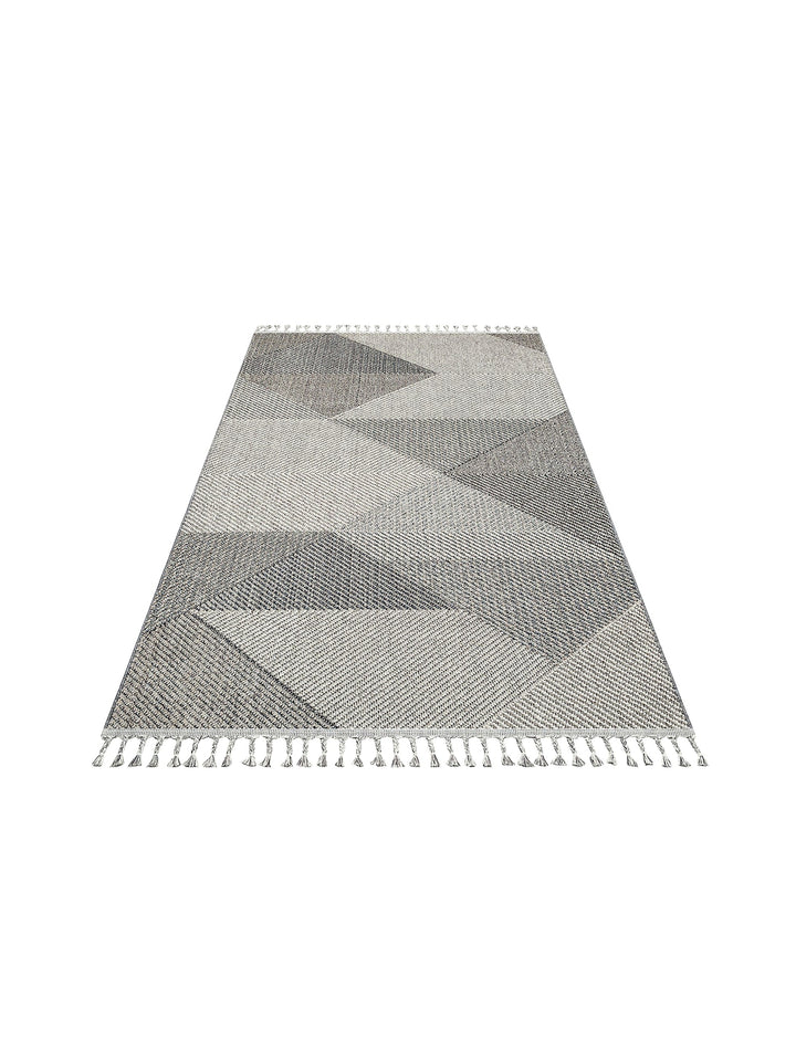 Ole Series Wicker Woven Living Room Hall Hallway Entrance Kitchen Modern Scandinavian Carpet 08 GREY MULTI