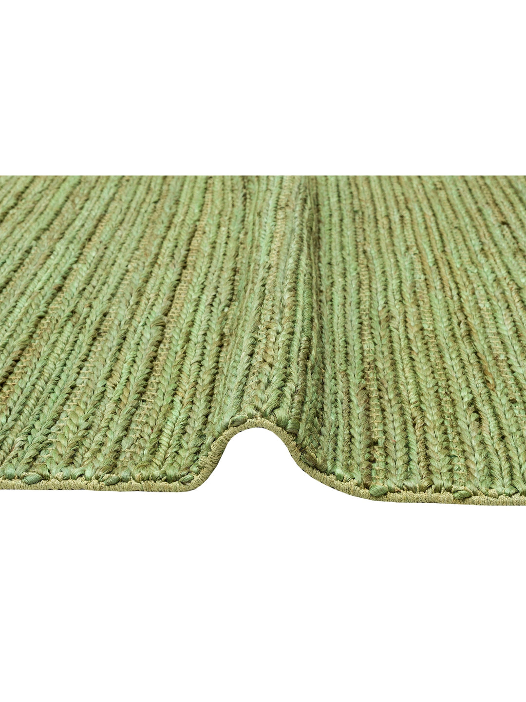 Knit Jute 100% Natural Living Room Corridor Entrance Kitchen Balcony Hand Woven Carpet TRIPLE GREEN XW