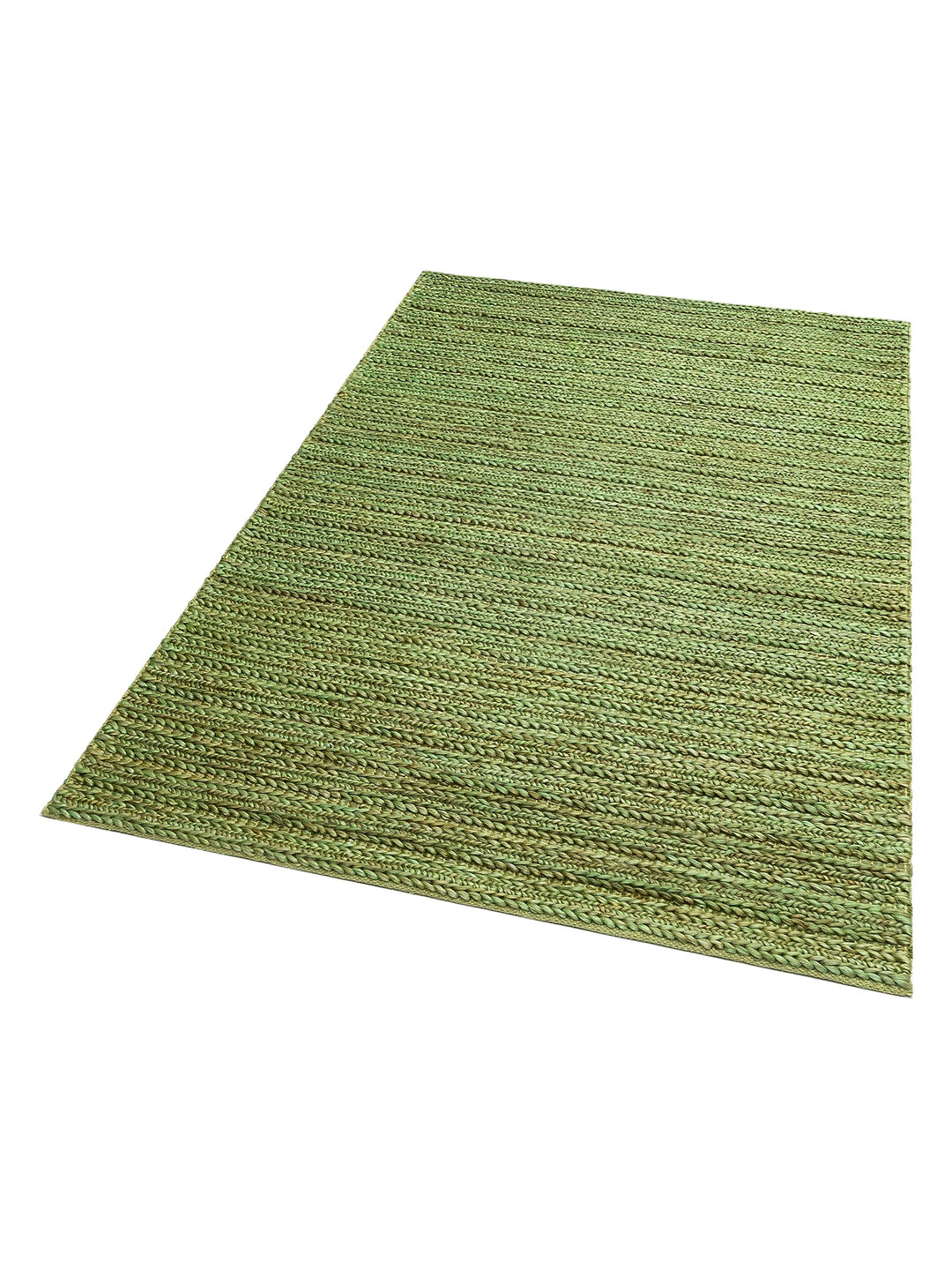 Knit Jute 100% Natural Living Room Corridor Entrance Kitchen Balcony Hand Woven Carpet TRIPLE GREEN XW