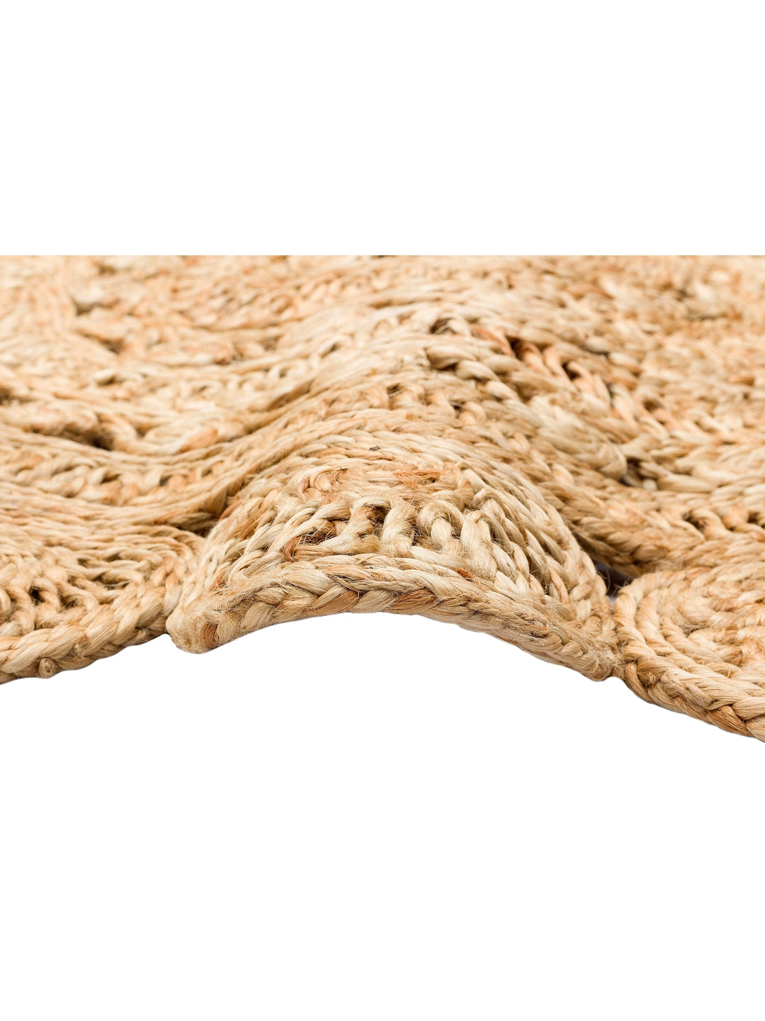 Only Jute Round and Oval 100% Natural Living Room Entrance Kitchen Balcony Hand Woven Carpet CA105DHURIEXW