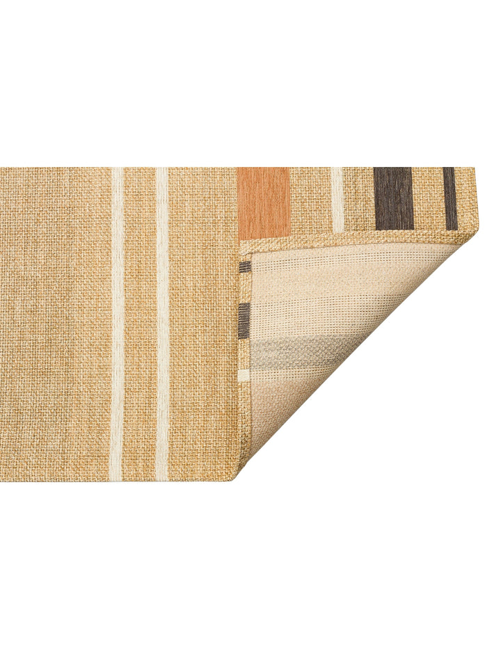 Arizona Wicker Look Modern Living Room Hallway Kitchen Non-Slip Rug 06 NATURAL TERRA