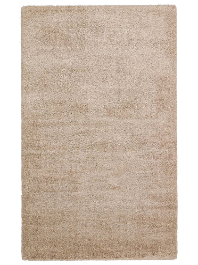 Peluche Fluff Dust-Free Soft Modern Living Room Hallway Fluffy Shaggy Carpet 1006 BEIGE