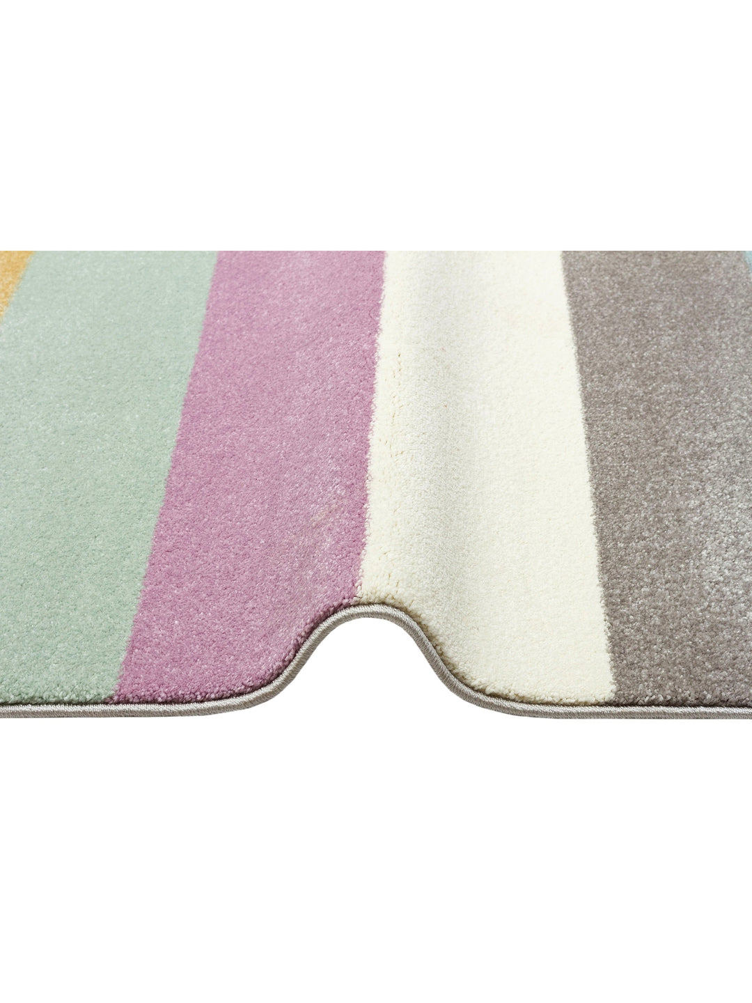 Carpetdocia Kids Fun Multicolored Children's Carpet 22 PASTEL