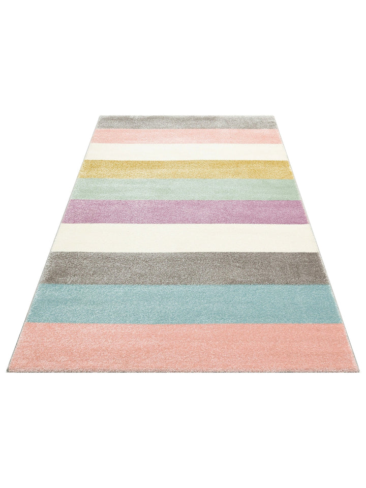 Carpetdocia Kids Fun Multicolored Children's Carpet 22 PASTEL