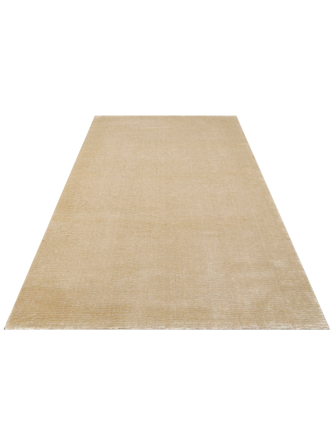 Royal 100% Natural Plain Patterned Handcrafted Tencel Uşak Carpet 01 BEIGE