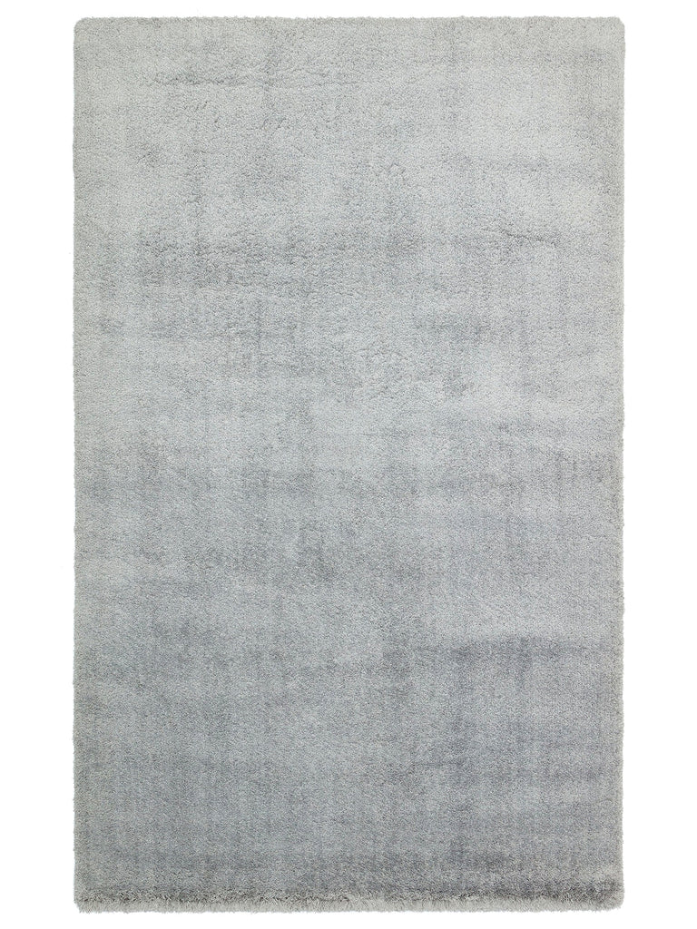 Peluche Fluff Dust-Free Soft Modern Living Room Hallway Fluffy Shaggy Carpet 1006 GREY