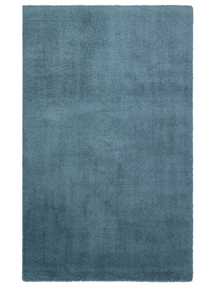 Peluche Fluff Dust-Free Soft Modern Living Room Hallway Fluffy Shaggy Carpet 1006 MARINE