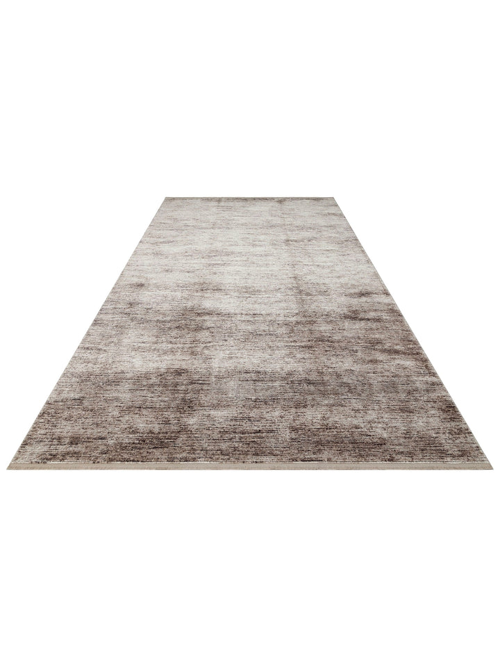 Andrea Series High Quality Dense Woven Special Shiny Bright Living Room Carpet PLAIN D.GREY